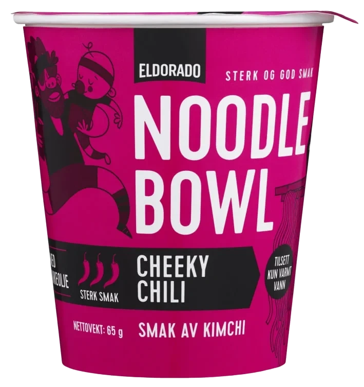 Noodle Bowl Cheeky Chili 65g Eldorado