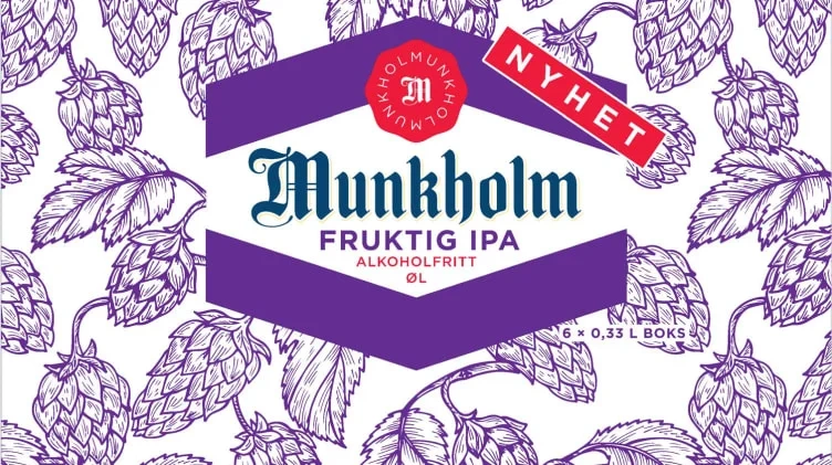Munkholm Fruktig Ipa 0,33lx6 boks
