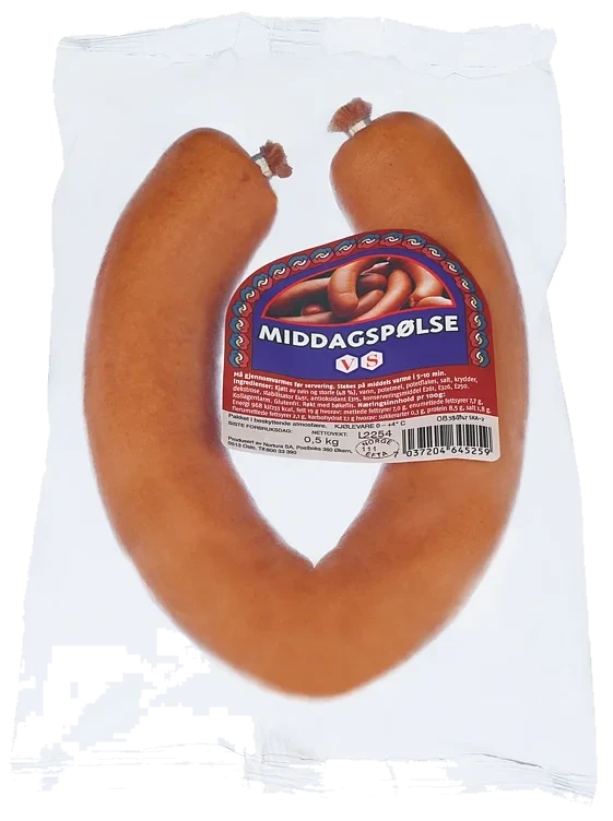 Middagspølse   500g