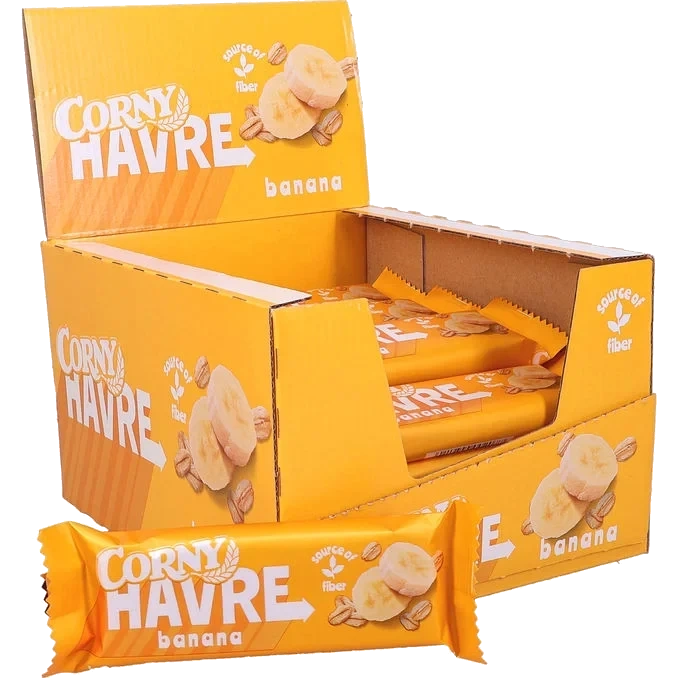 Havrebar Banan 24-pack
