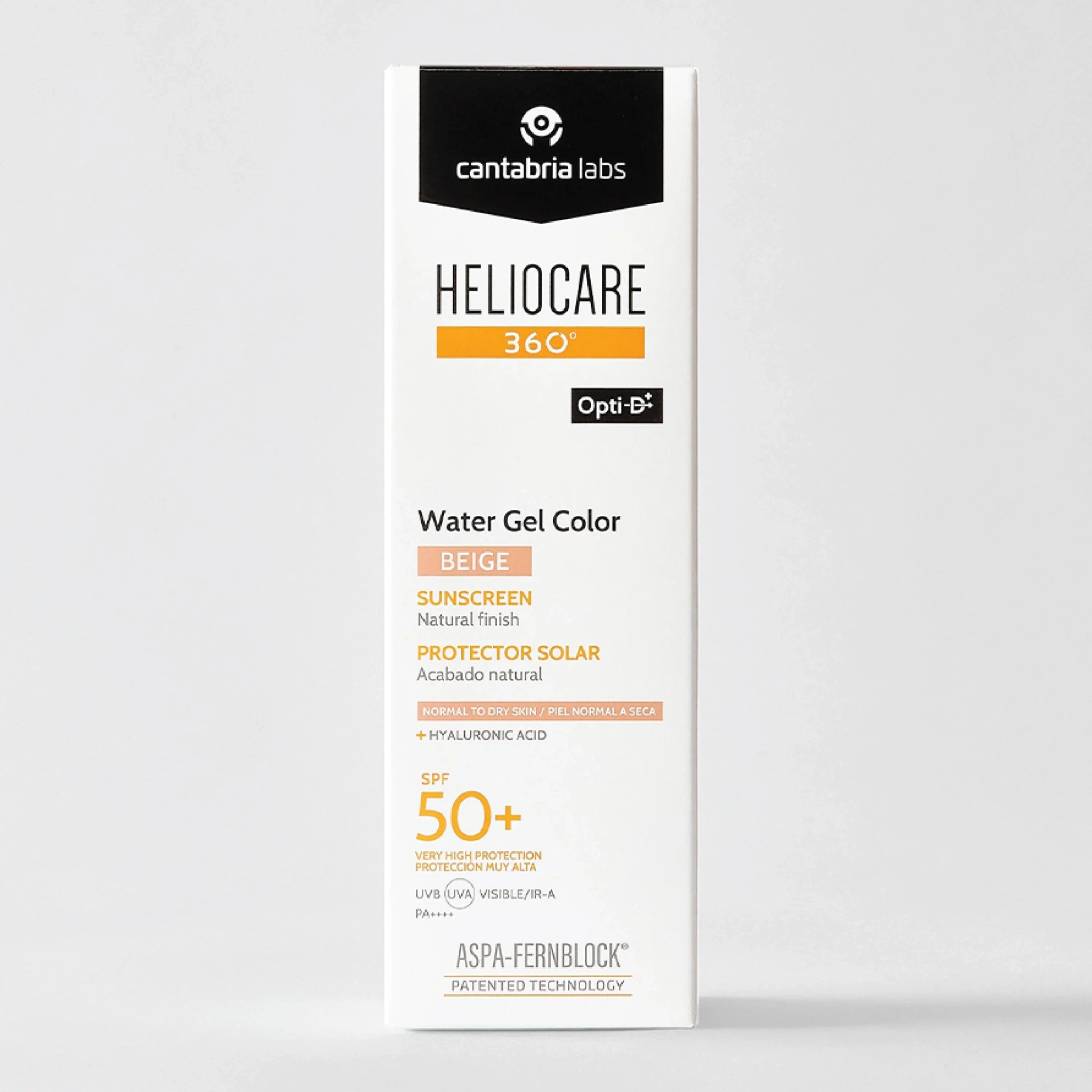 WATER GEL COLOR SPF 50+ BEIGE