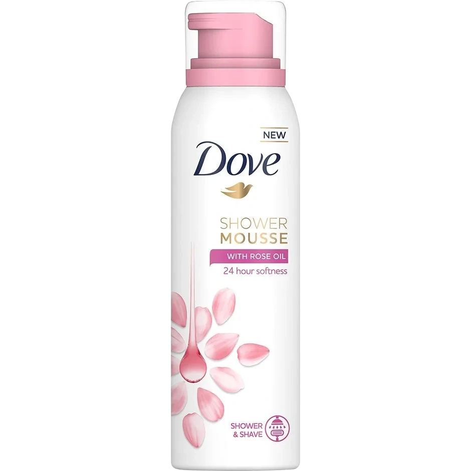 Dove Shower Mousse Rose Oil