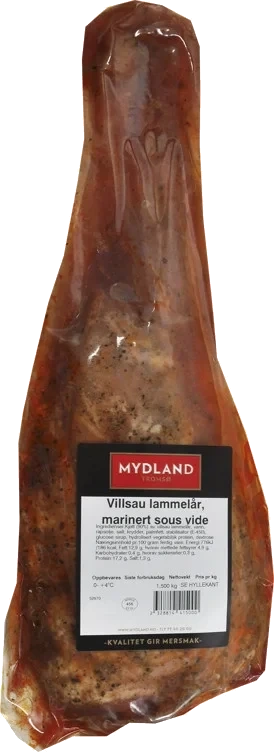 Lammelår villsau forkokt   kg