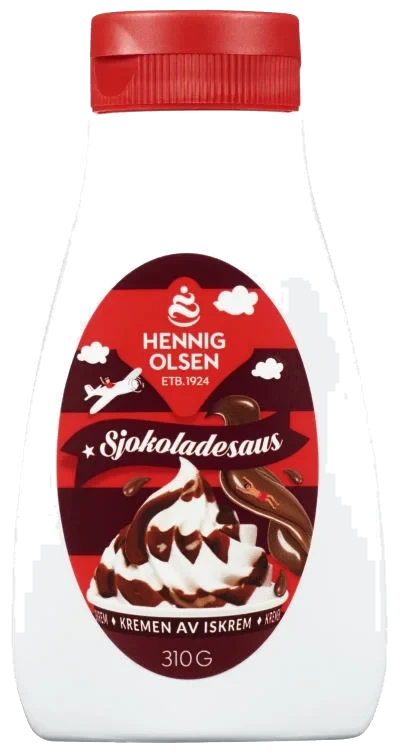 Sjokoladesaus 310g Hennig-Olsen