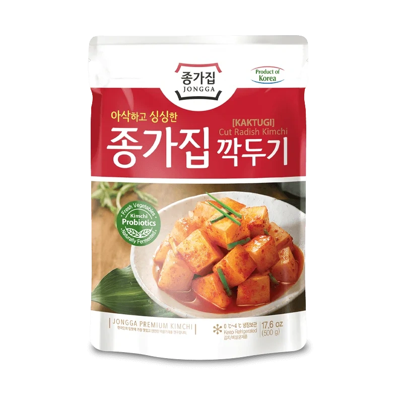 Jongga Kaktugi Reddik Kimchi 500g