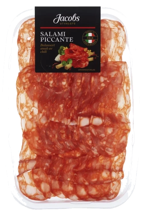 Salami Piccante 80g Jacobs Utvalgte