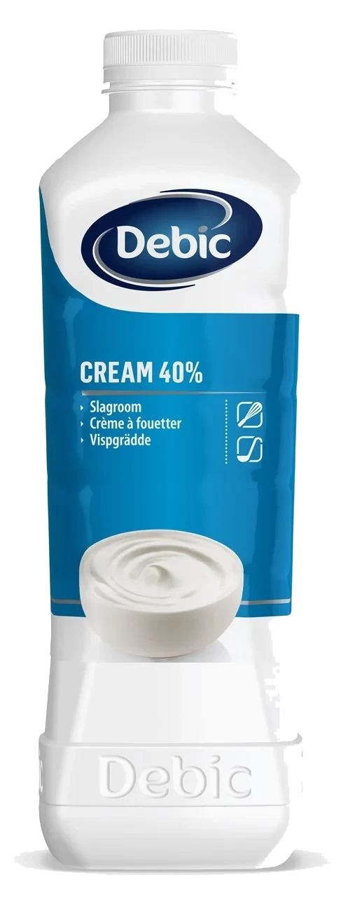 Vispgrädde 40% 1L