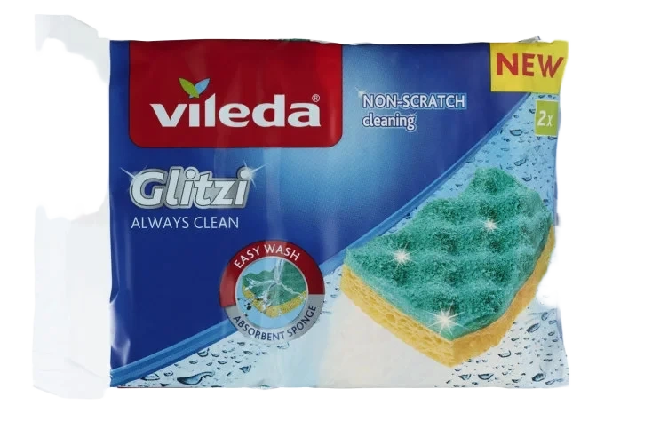 Vileda Glitzi Always Clean Svamp 2pk