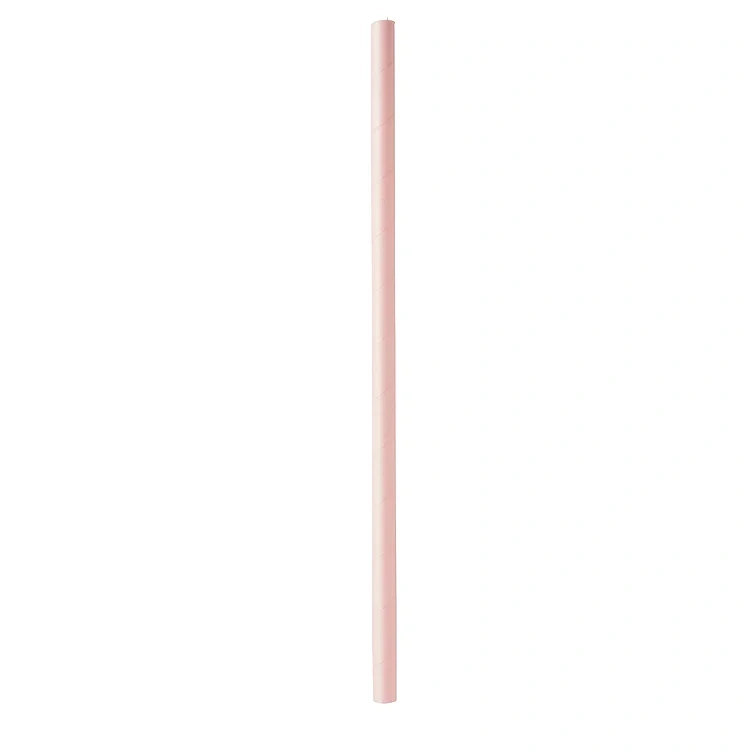 Sugerør Papir 8x230mm Mellow Rose