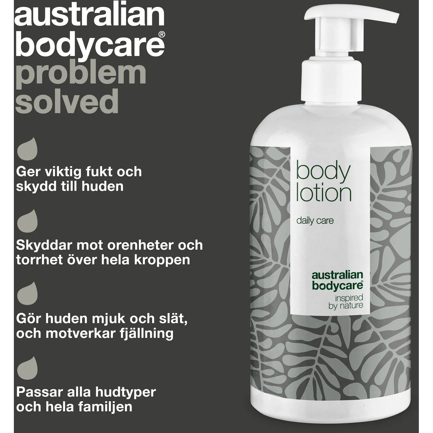 Body Lotion för torr och oren hud