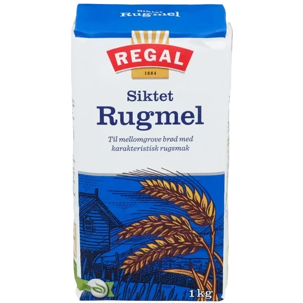Rugmel Siktet 1kg Regal
