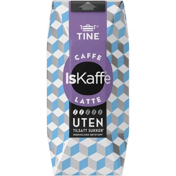 Iskaffe Latte uten 330ml Tine