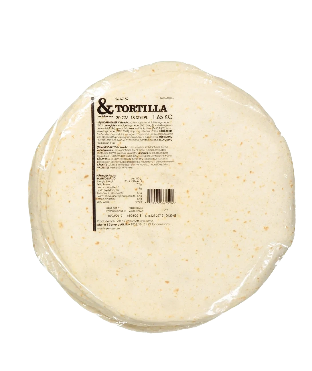 Tortilla 30 cm