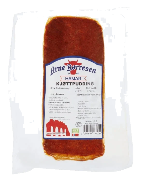 Kjøttpudding 500g Arne Børresen