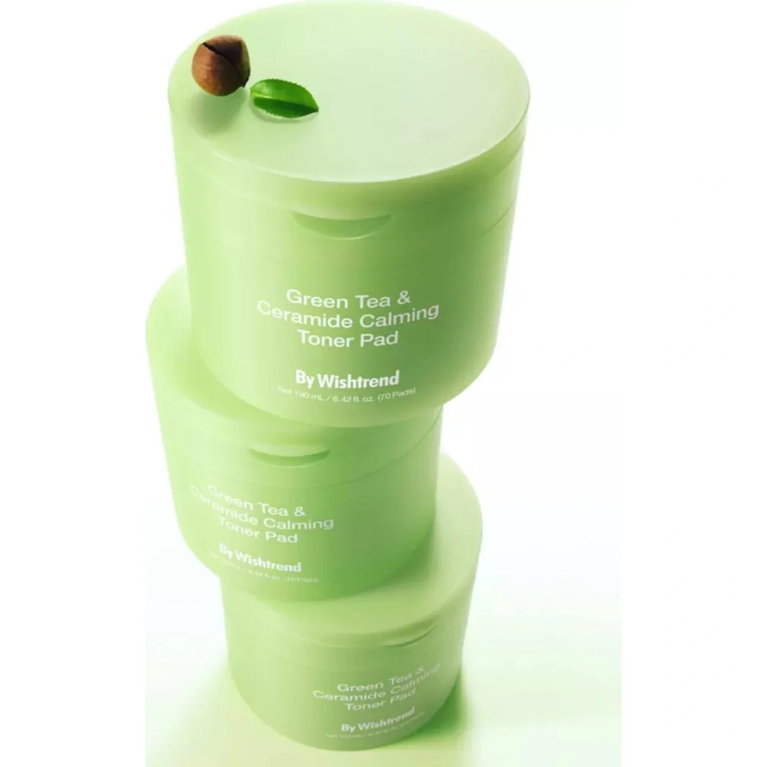 Green Tea & Ceramide Calming Toner Pad 1