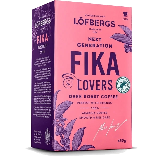 Bryggkaffe Fika Lovers Mörkrost