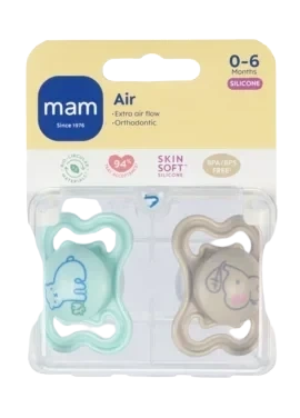 Narresmokk Air 0-6m Silk 2stk Mam