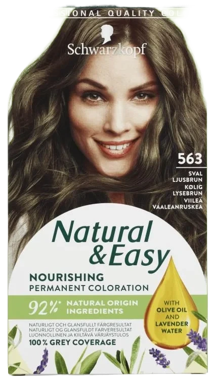 Natural & Easy 563 Sval Lysbrun Hårfarge