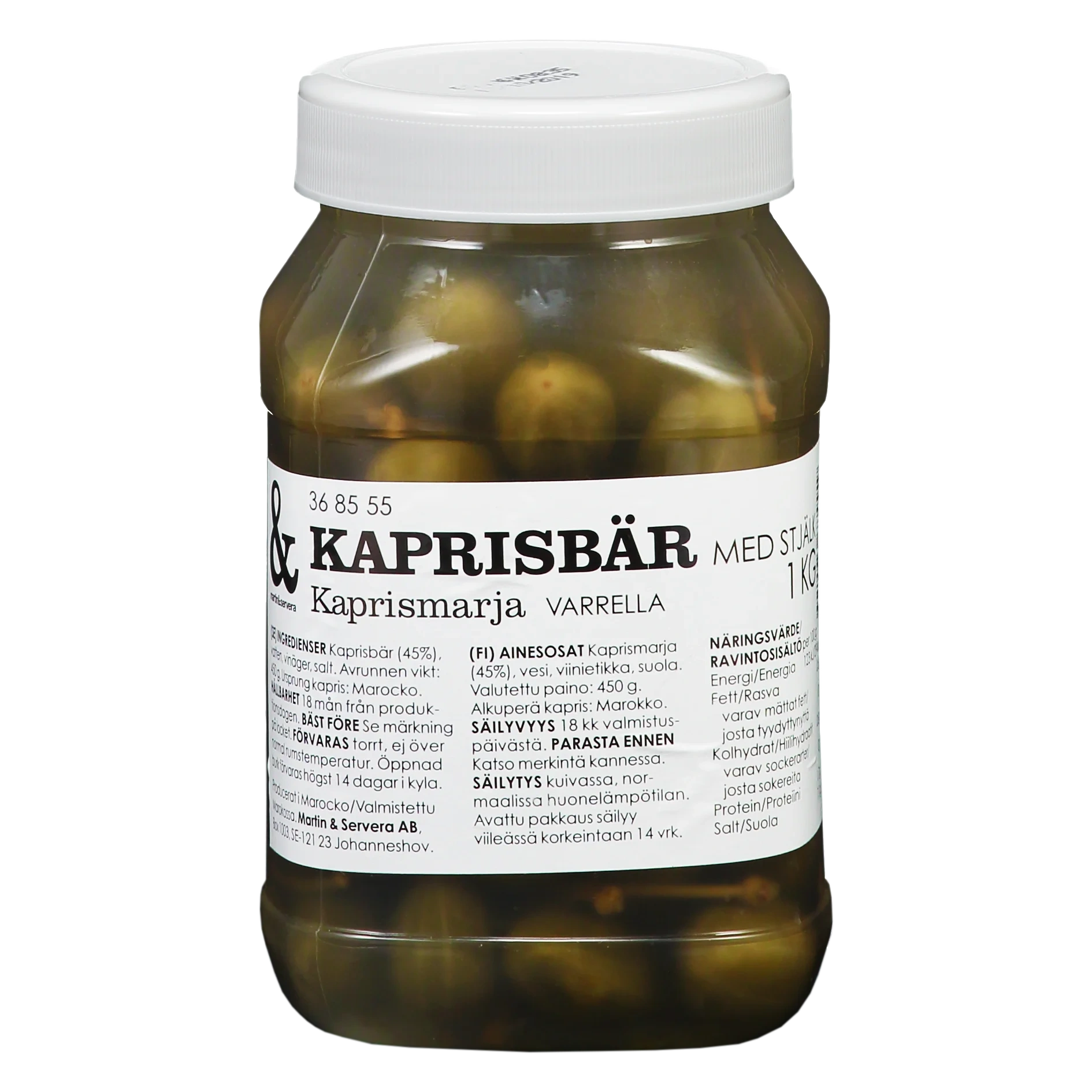 Kaprisbär med stjälk