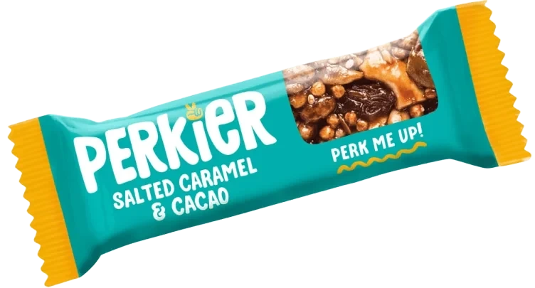 Quinoa Bar m/Kakao,Pean,Karamell 35g Perkier