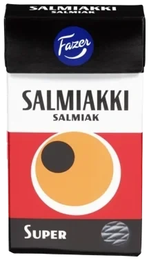 Fazer Super Salmiakki Pastiller 38g
