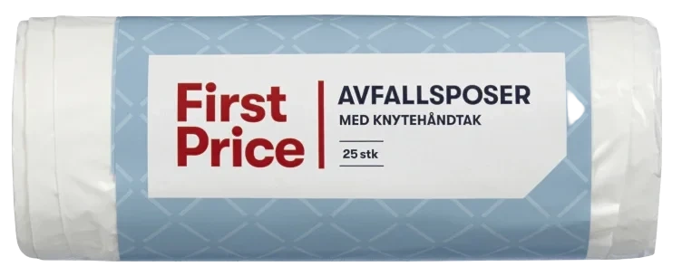 Avfallspose 24l 25stk First Price