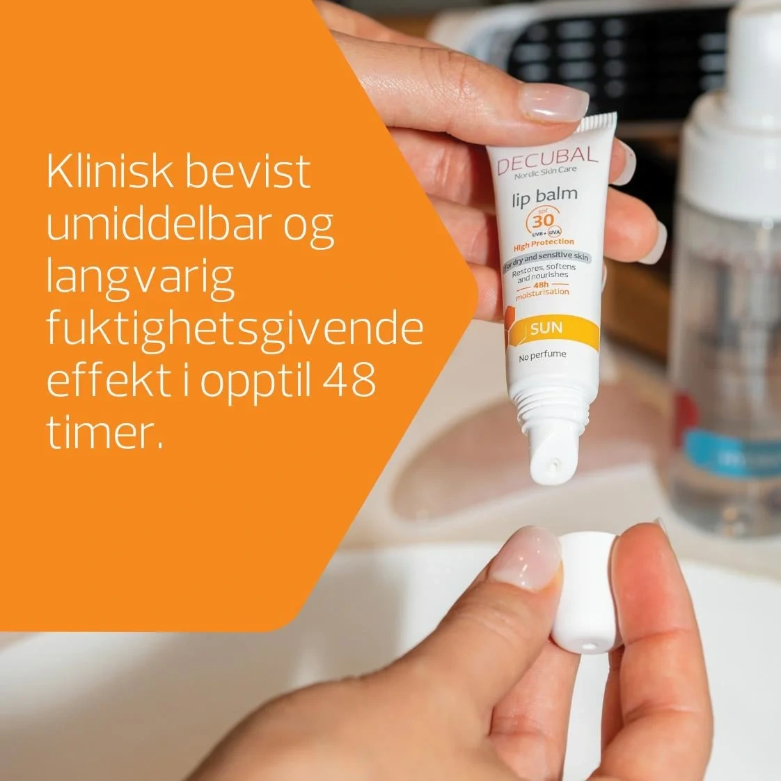 Decubal Sun Lip Balm SPF30, 10 ml