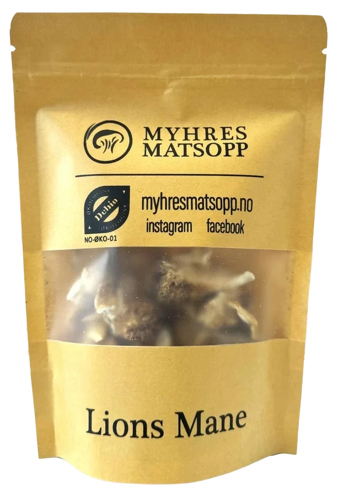 Lions Mane tørket