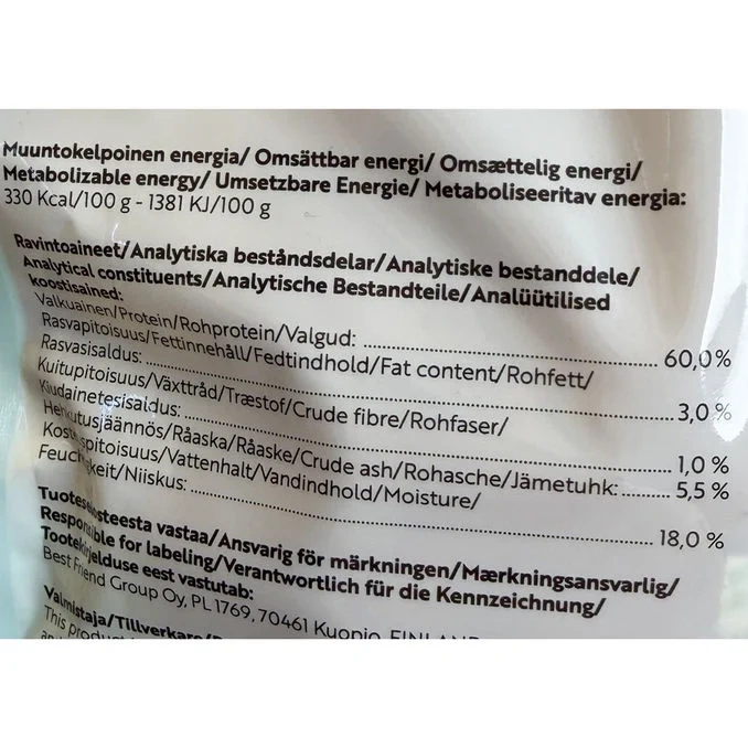 Hundgodis Naturals Kycklingfilé
