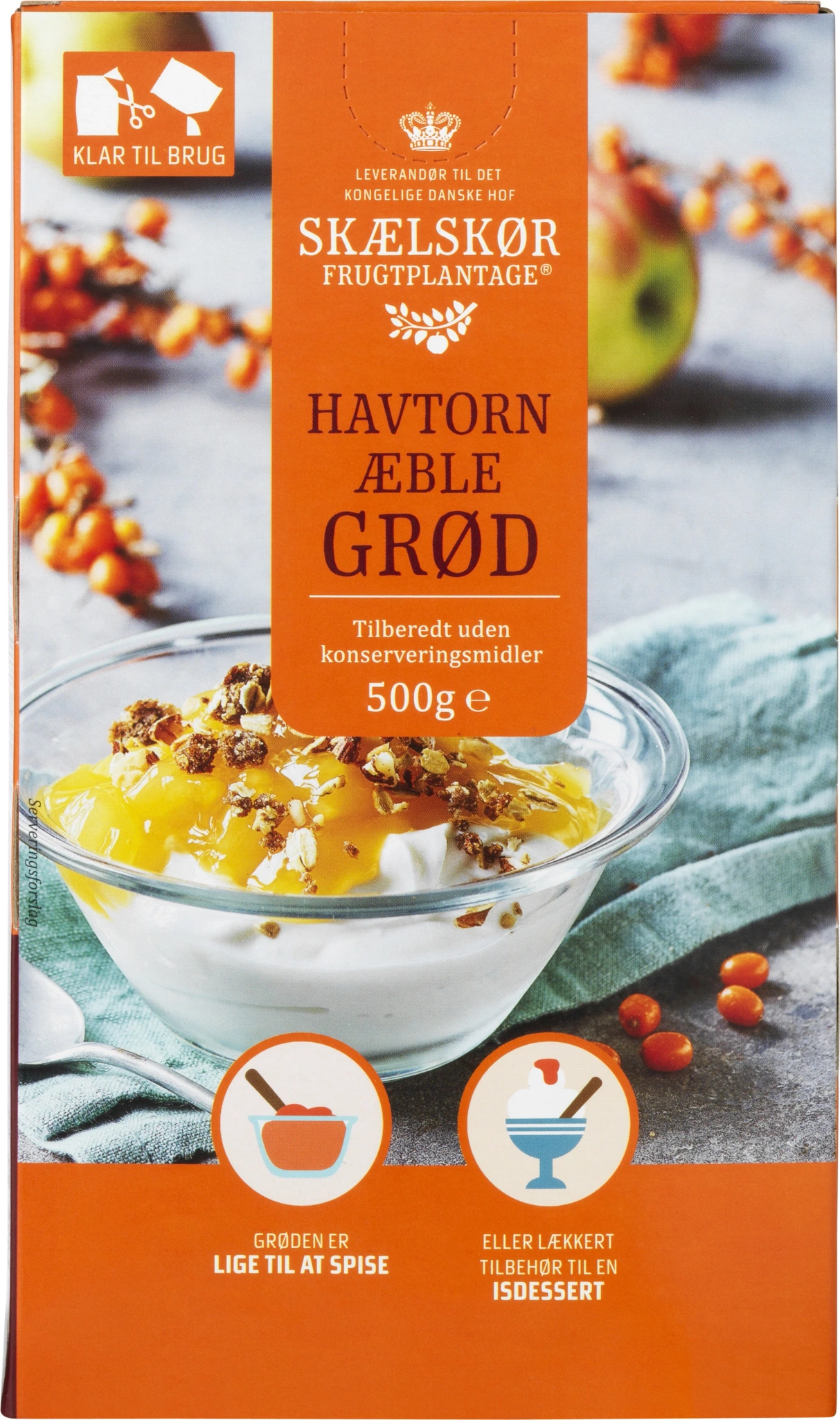 Skælskør Frugtplantage Havtorn Æblegrød
