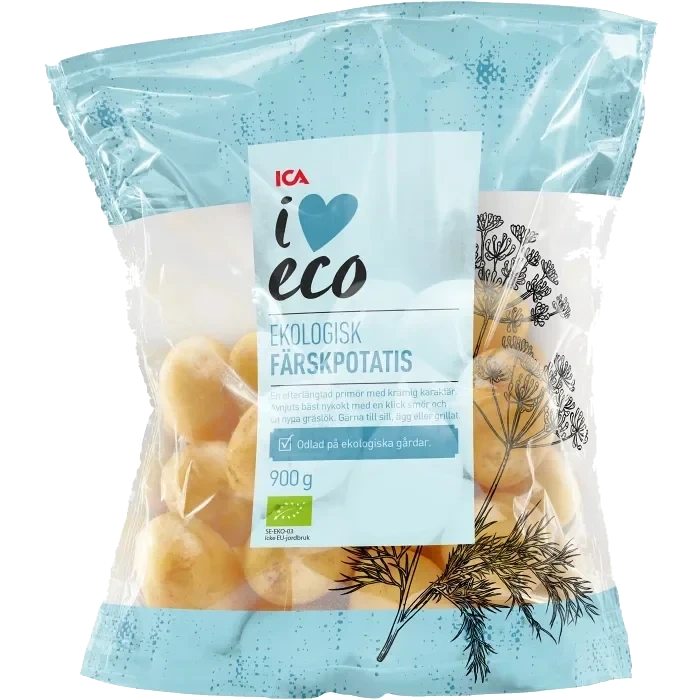Potatis Färsk Ekologisk 900g Klass 1 love eco