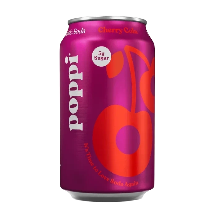 Poppi Prebiotic Cherry Cola 355ml