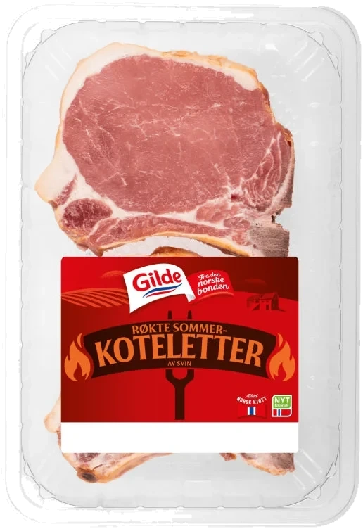 Sommerkotelett Bøkerøkt Ca440g Gilde