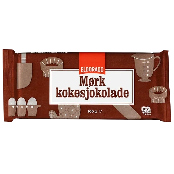 Kokesjokolade Mørk 100g Eldorado