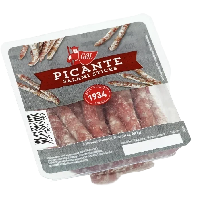 Salami Snacks Picante 80g Gøl