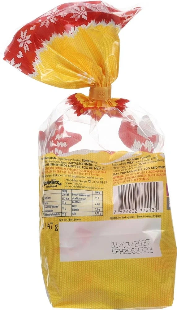 Freia Julemiks med melkesjokolade