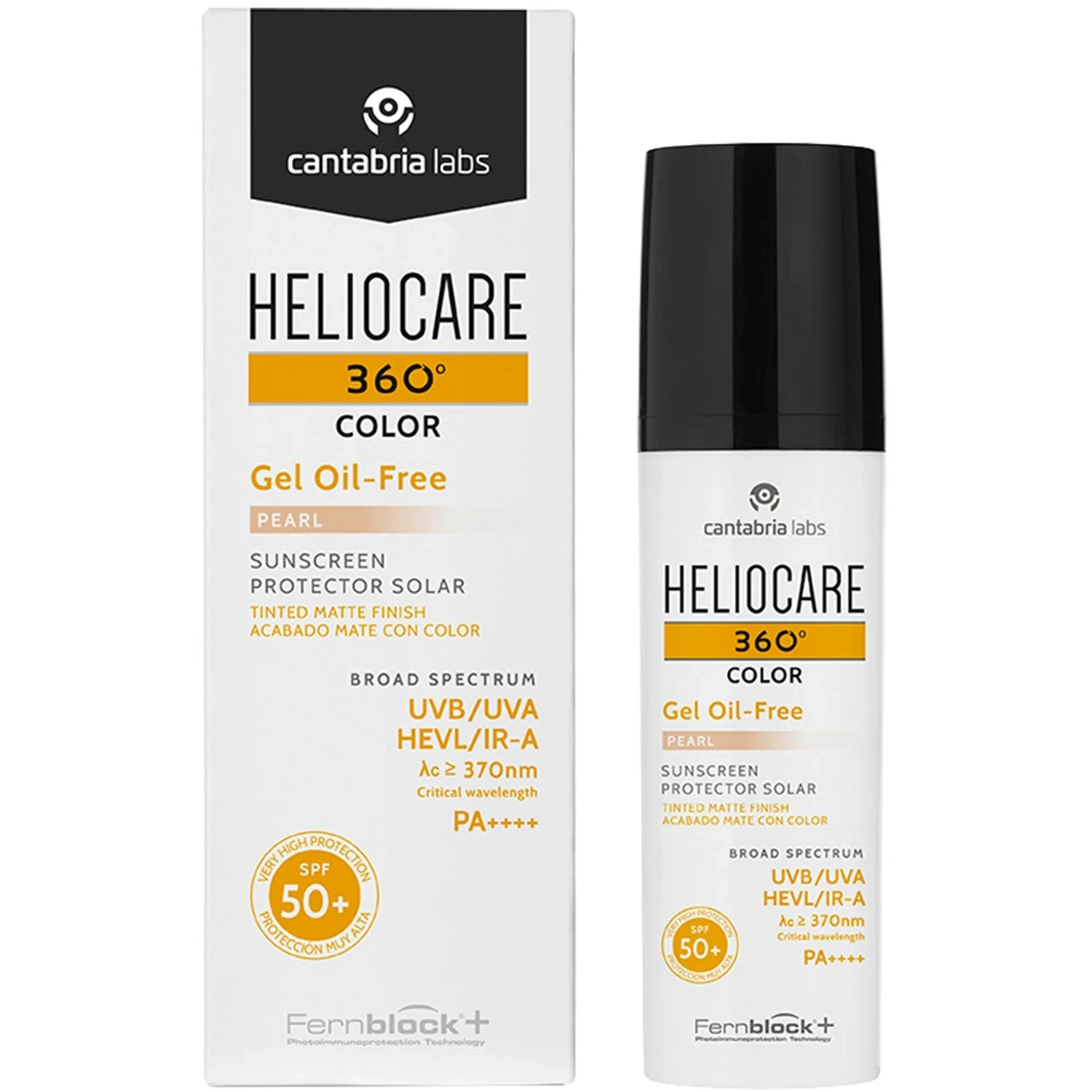 Gel oil-free SPF 50+ Bronze
