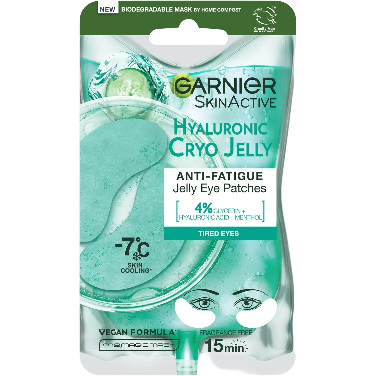 Garnier Skin Active Cryo Jelly Sheet Eye Mask 5g