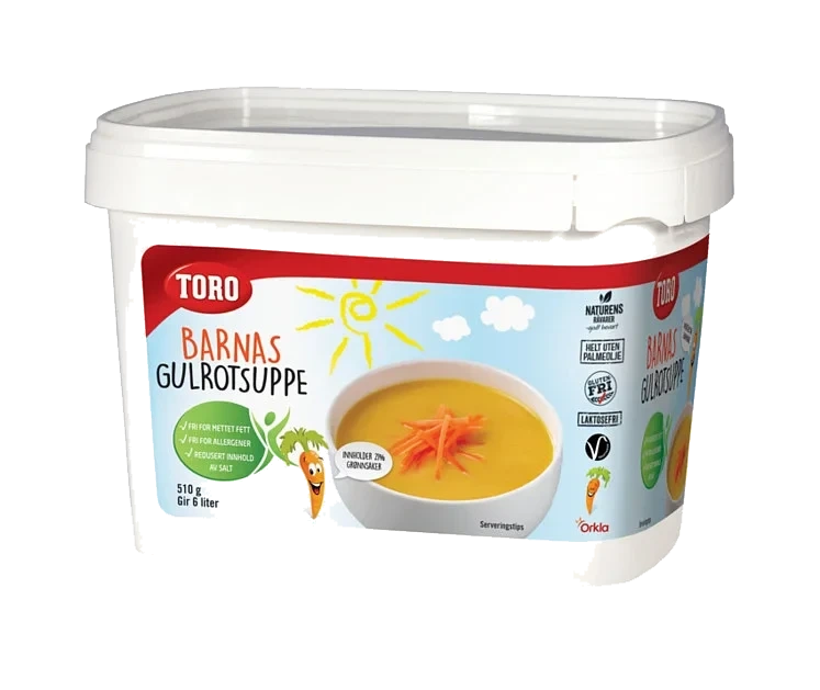 Barnas gulrotsuppe   510g