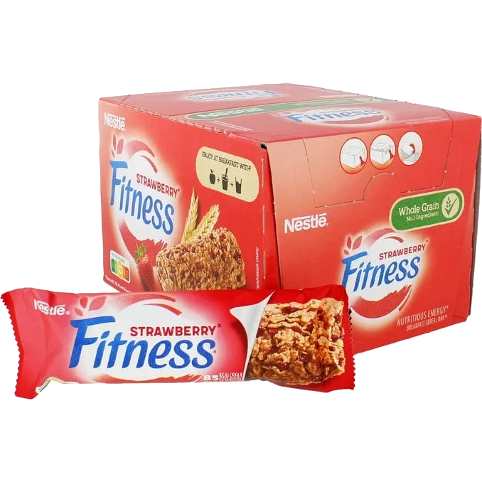 Fitness Bar Strawberry 16-pack