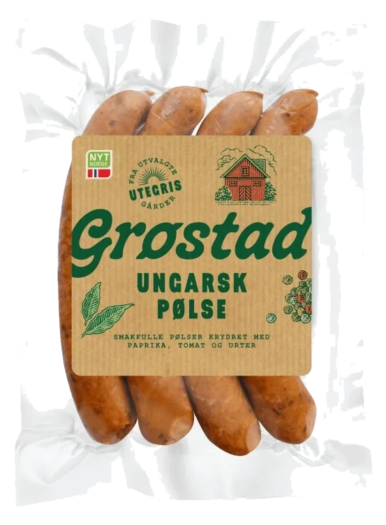 Ungarsk Pølse 240g Grøstad