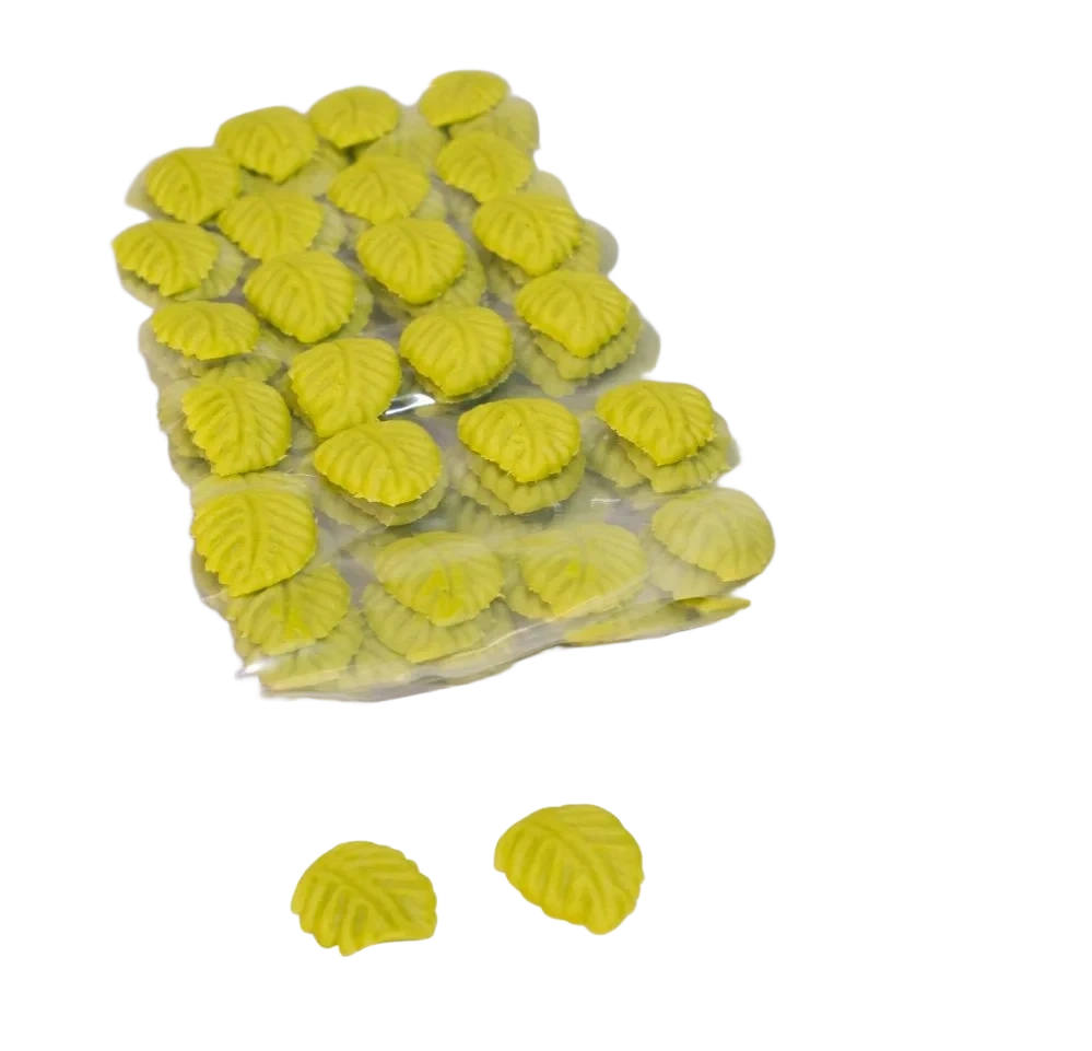 Marsipanblad, 30x20 mm, 1,4 g