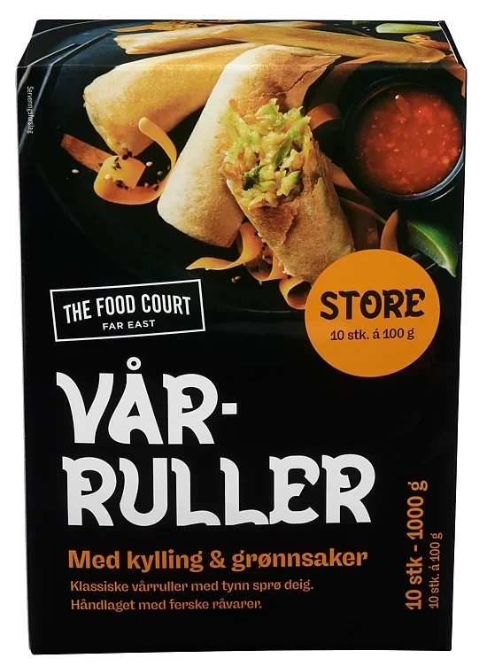 Vårruller m/kylling & grønnsaker  1kg