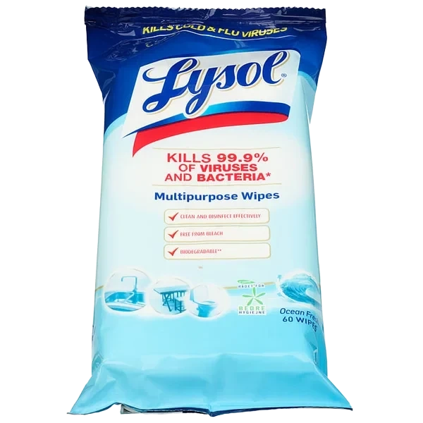Lysol Desinfiserende Wipes 60stk