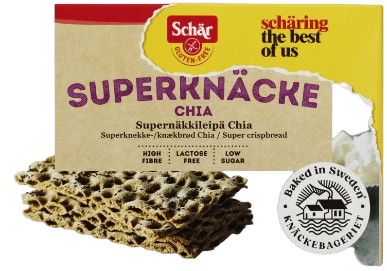 Schär Superknäcke Chia 140g