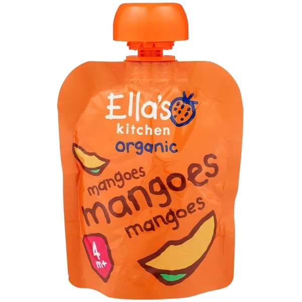 Ellas Fruktpure Mango Økologisk 4mnd 70g