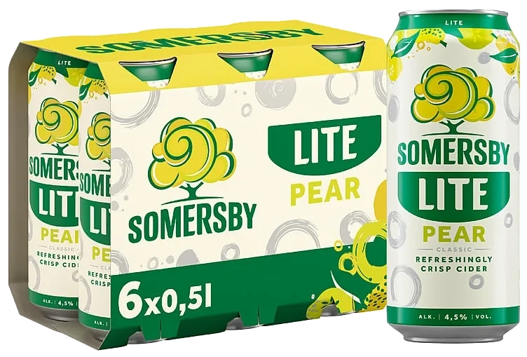 Somersby Cider Pear Lite 0,5lx6 boks