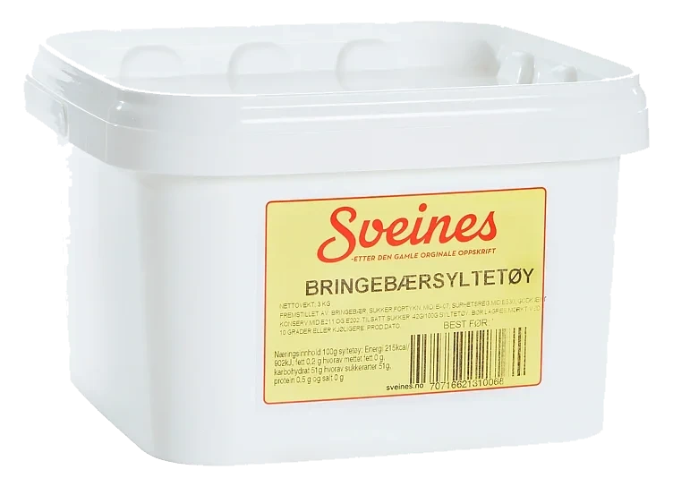 Bringebærsyltetøy       3kg