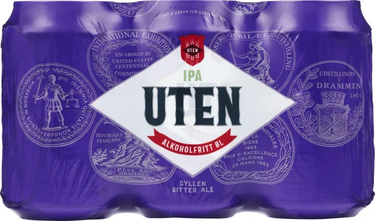 Uten Ipa 0,33lx6 boks