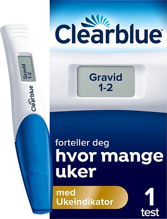 Clearblue Graviditetstest Digital Week